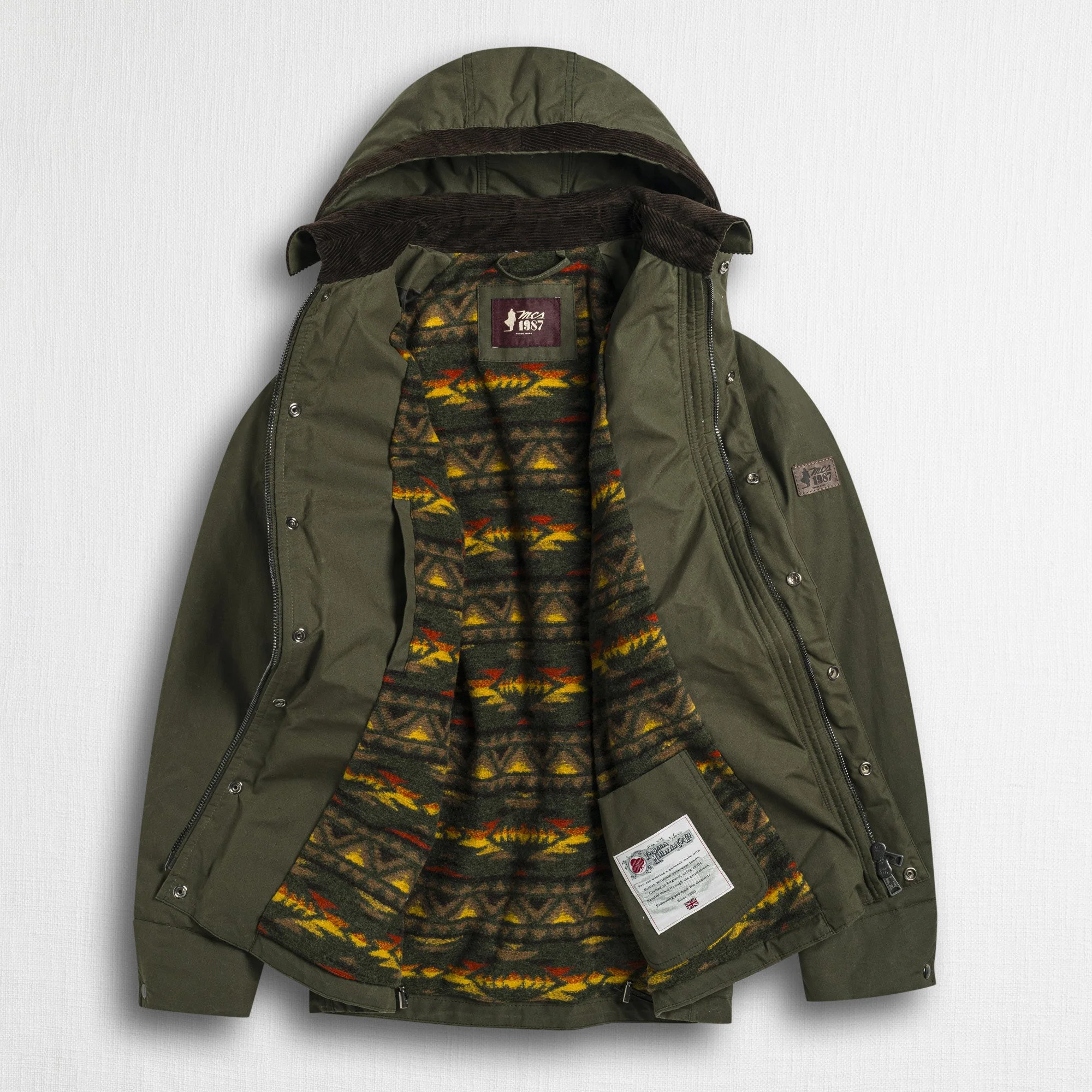 Caban in Cotone Cerato British Millerain - Image 3