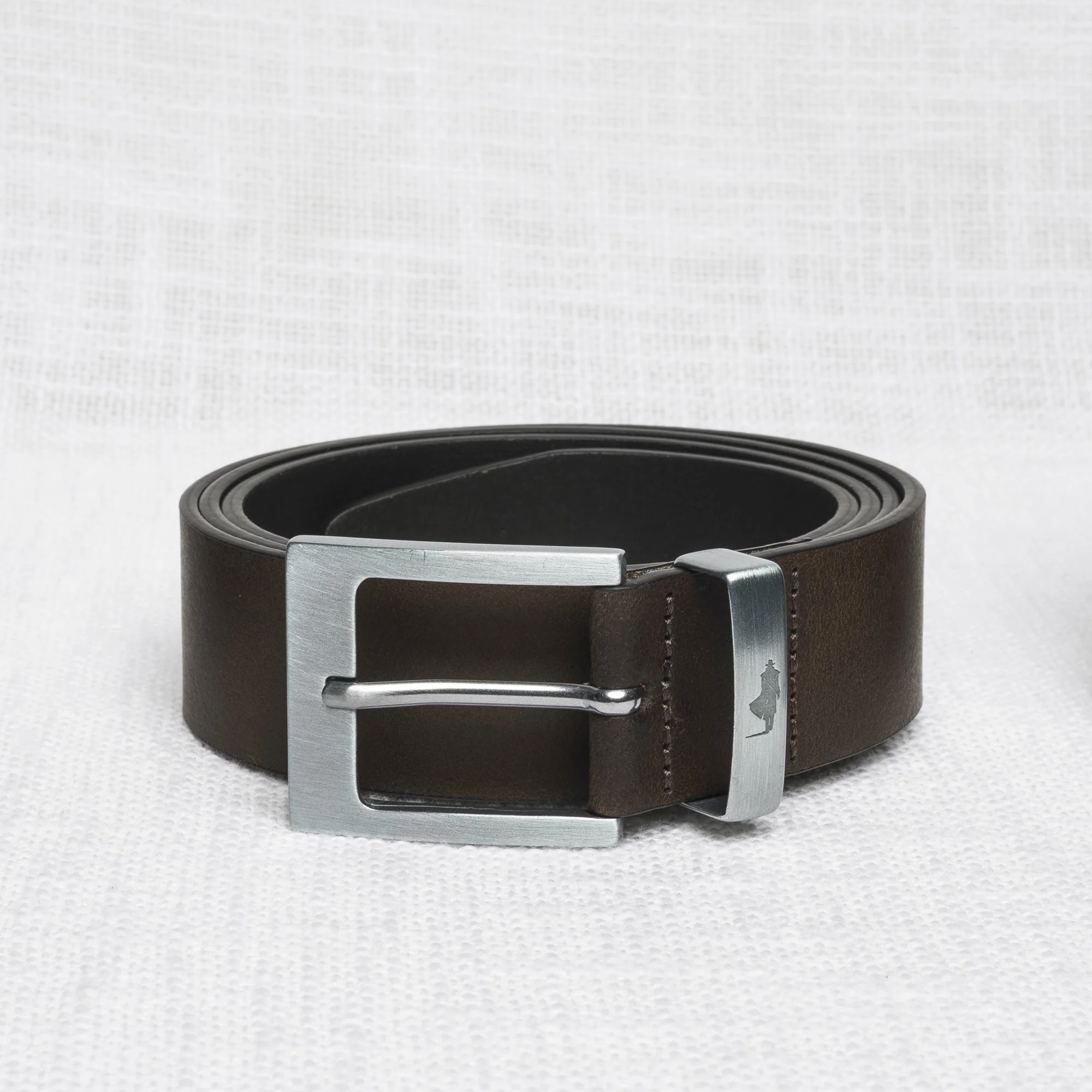 Cintura in Pelle con Fibbia Squadrata - Image 3