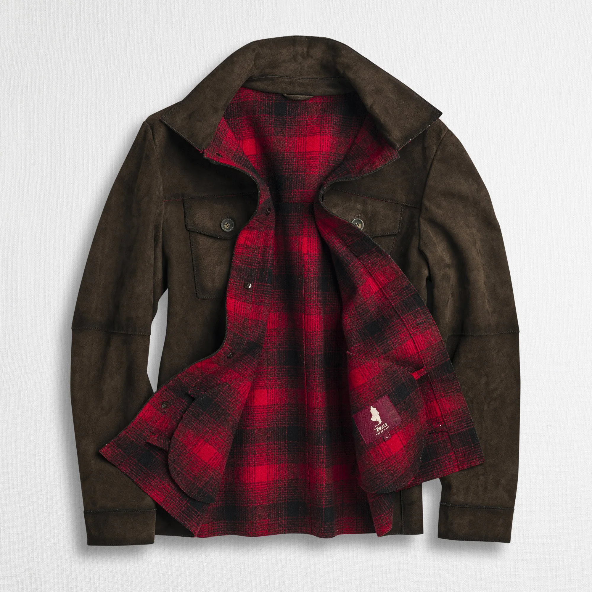 Giacca in Pelle Scamosciata - Image 3