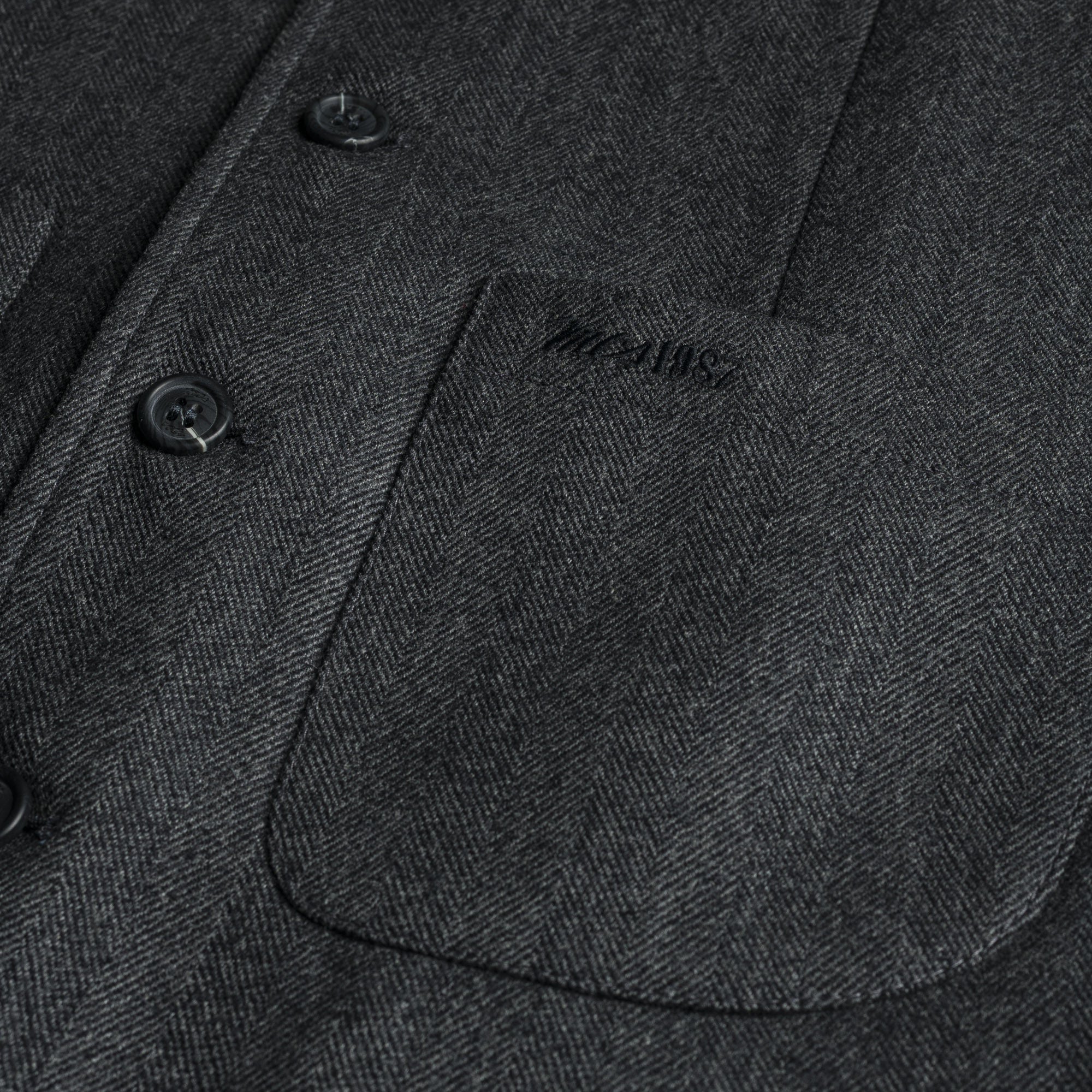 Gilet in Lana Herringbone - Image 4