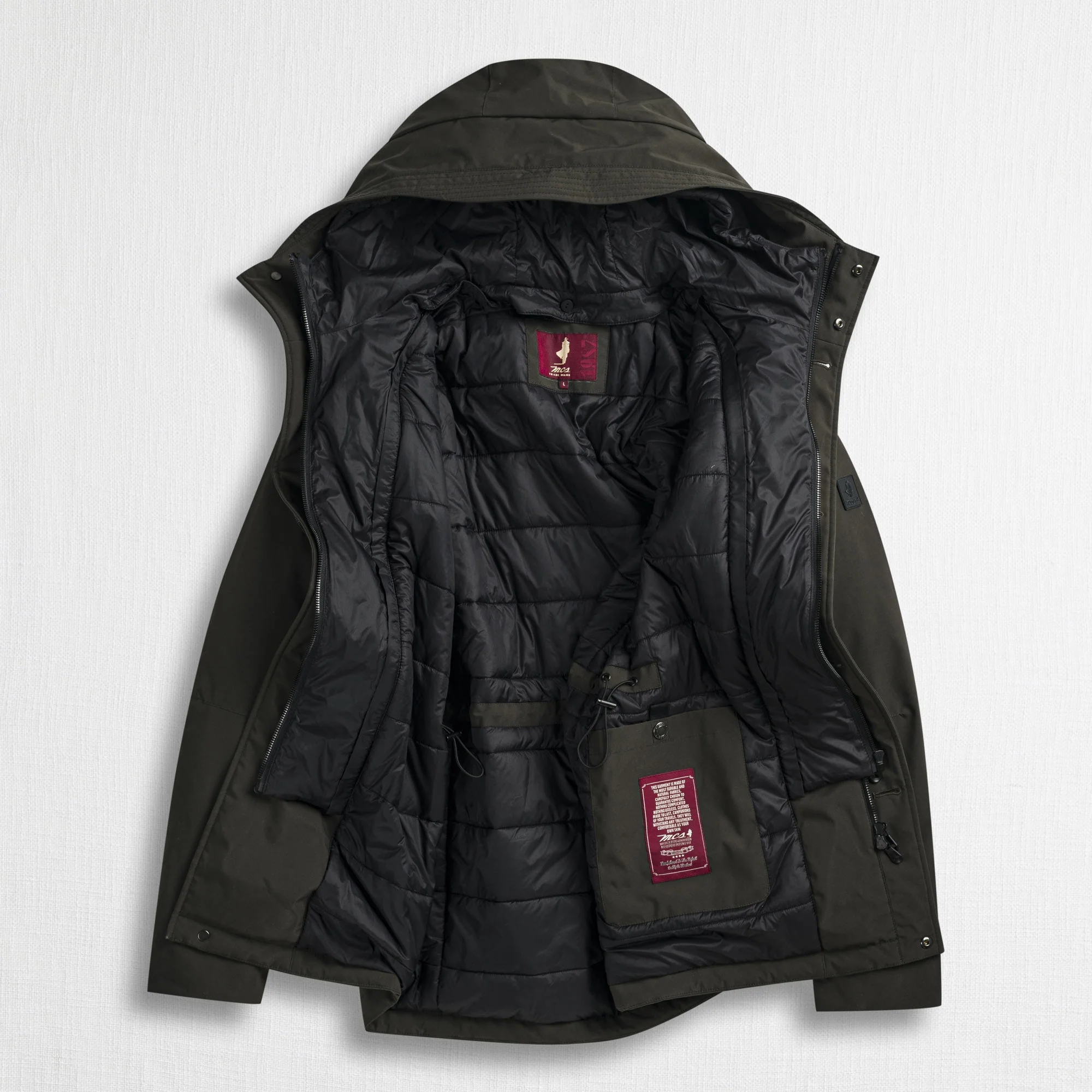 Giubbotto Softshell con Cappuccio Staccabile - Image 13