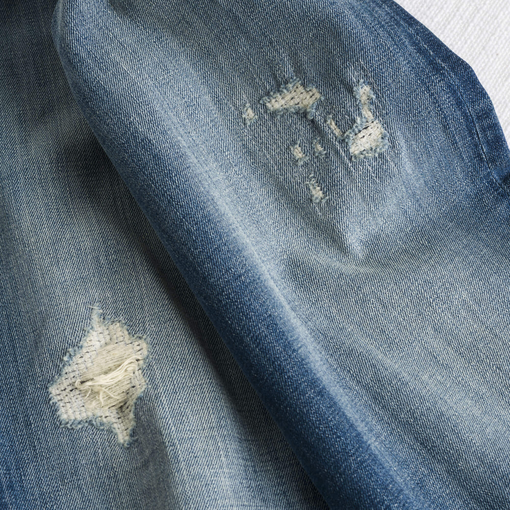 Jeans Distressed Regular - Denim - Image 6