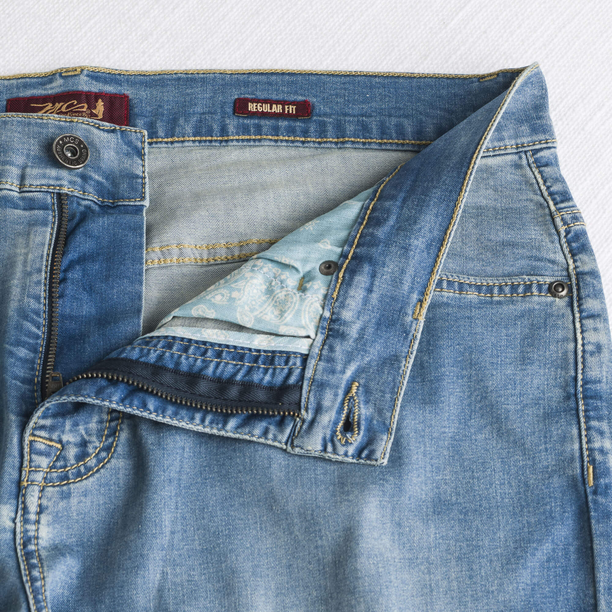 Jeans Leggero Regular - Indigo mid-blue - Image 4