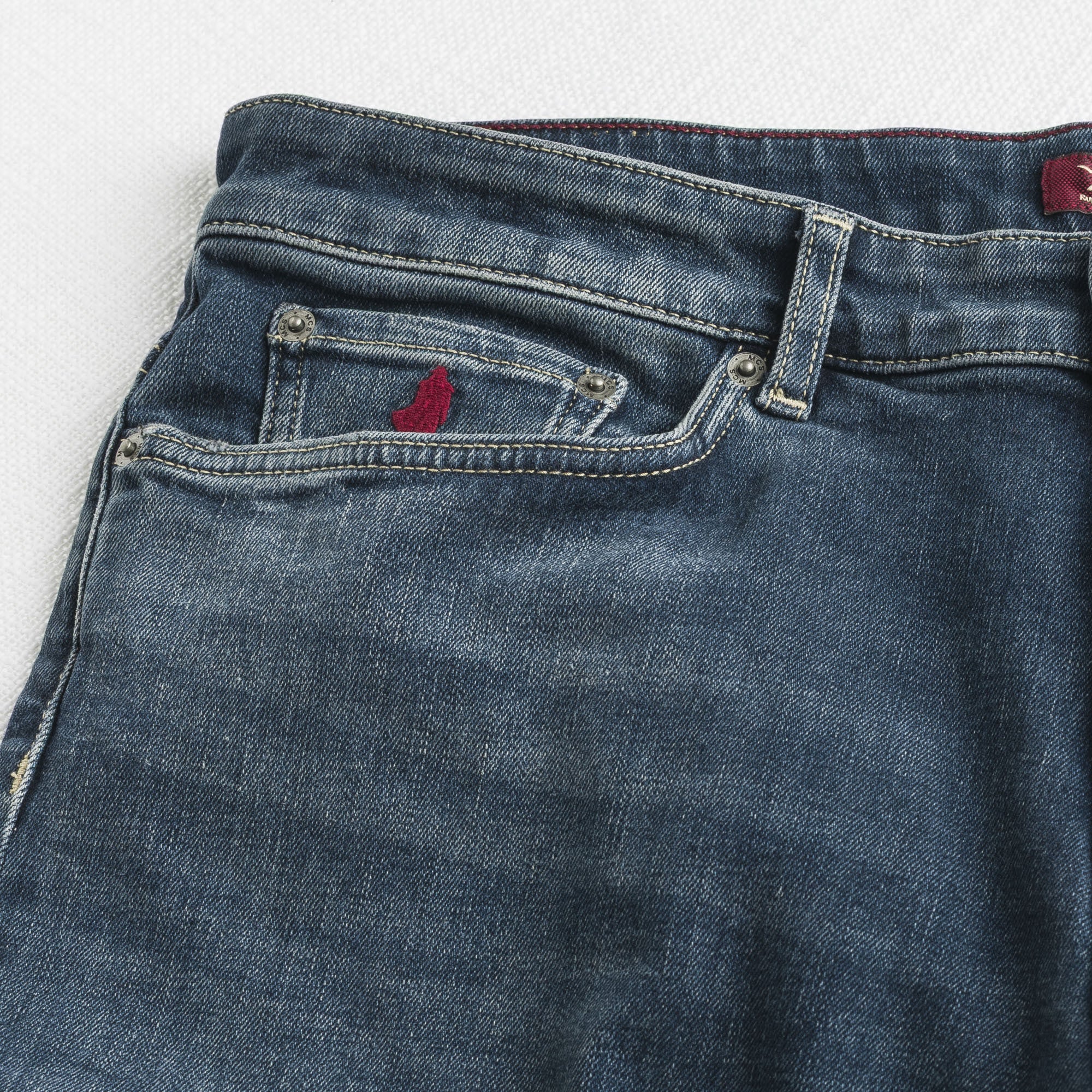 Jeans Regular Fit Blu Scuro - Image 3