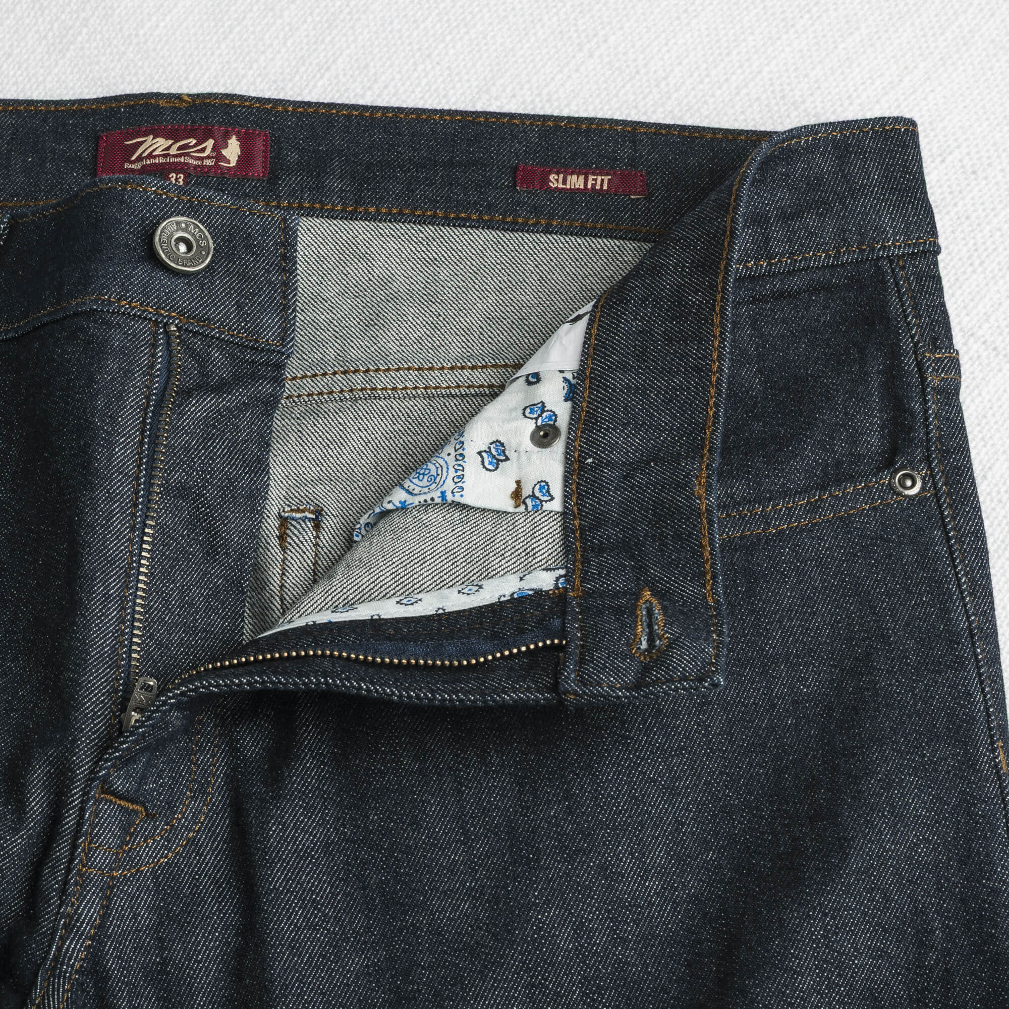 Jeans Slim Fit Blu Rinse - Image 4