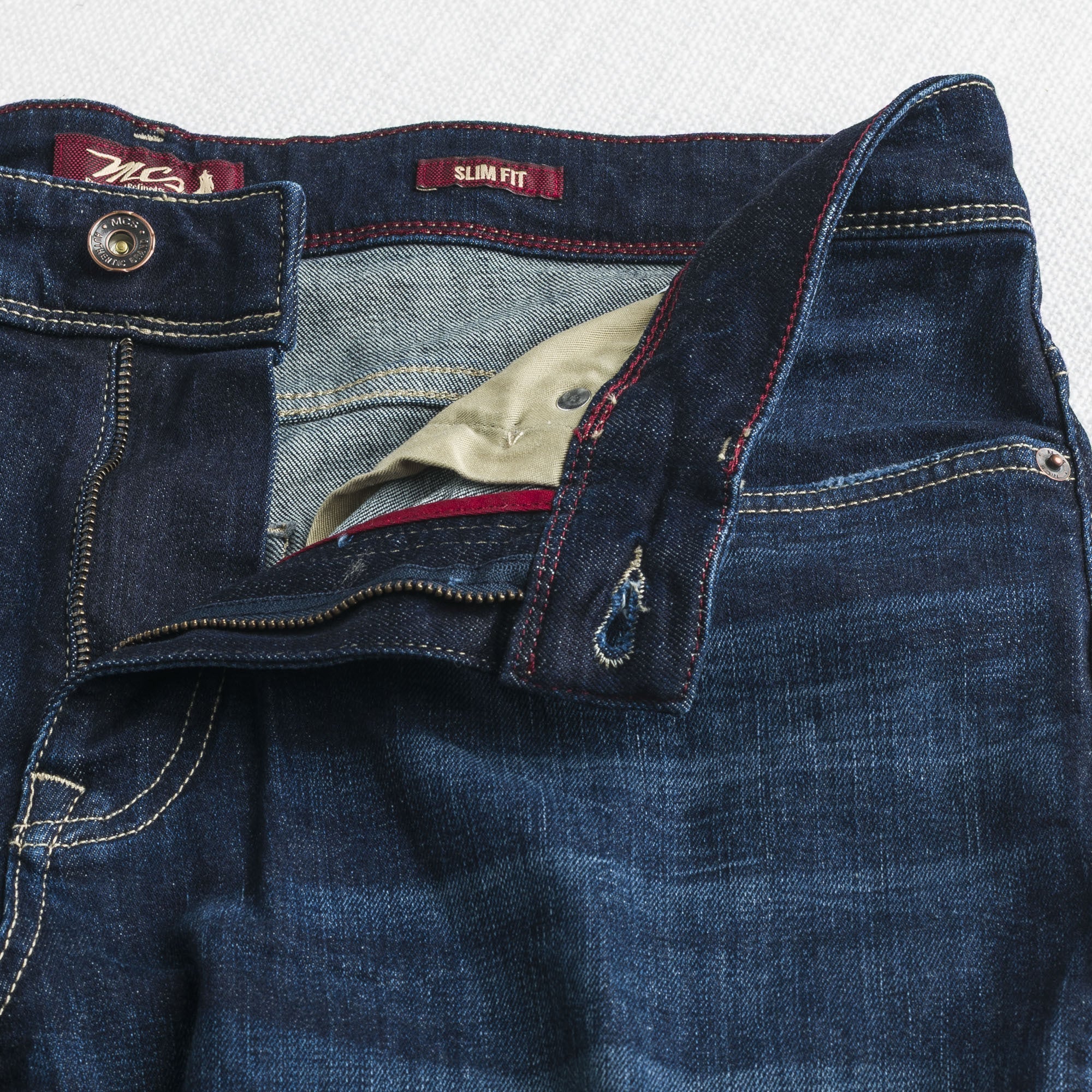 Jeans Slim Fit Mid Dark - Image 4