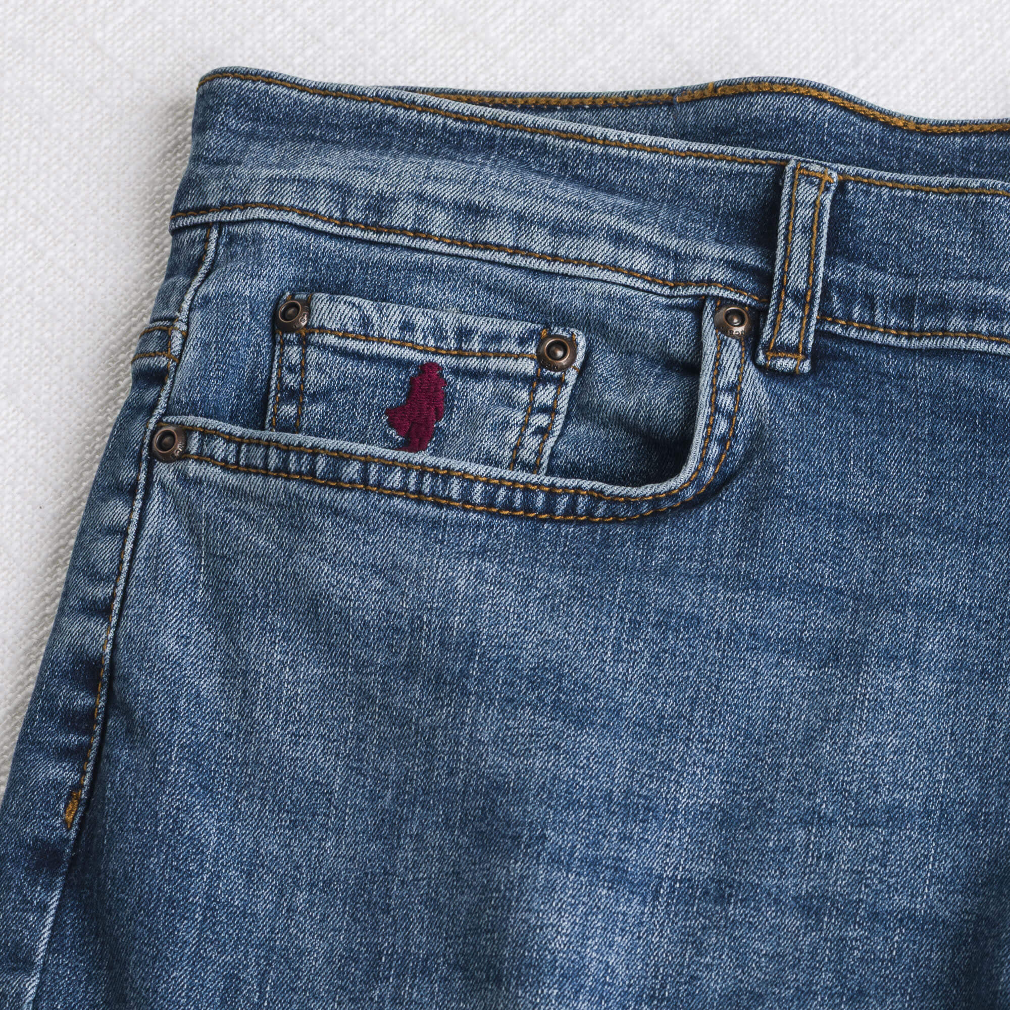 Jeans Stretch Regular - Indigo blue - Image 3