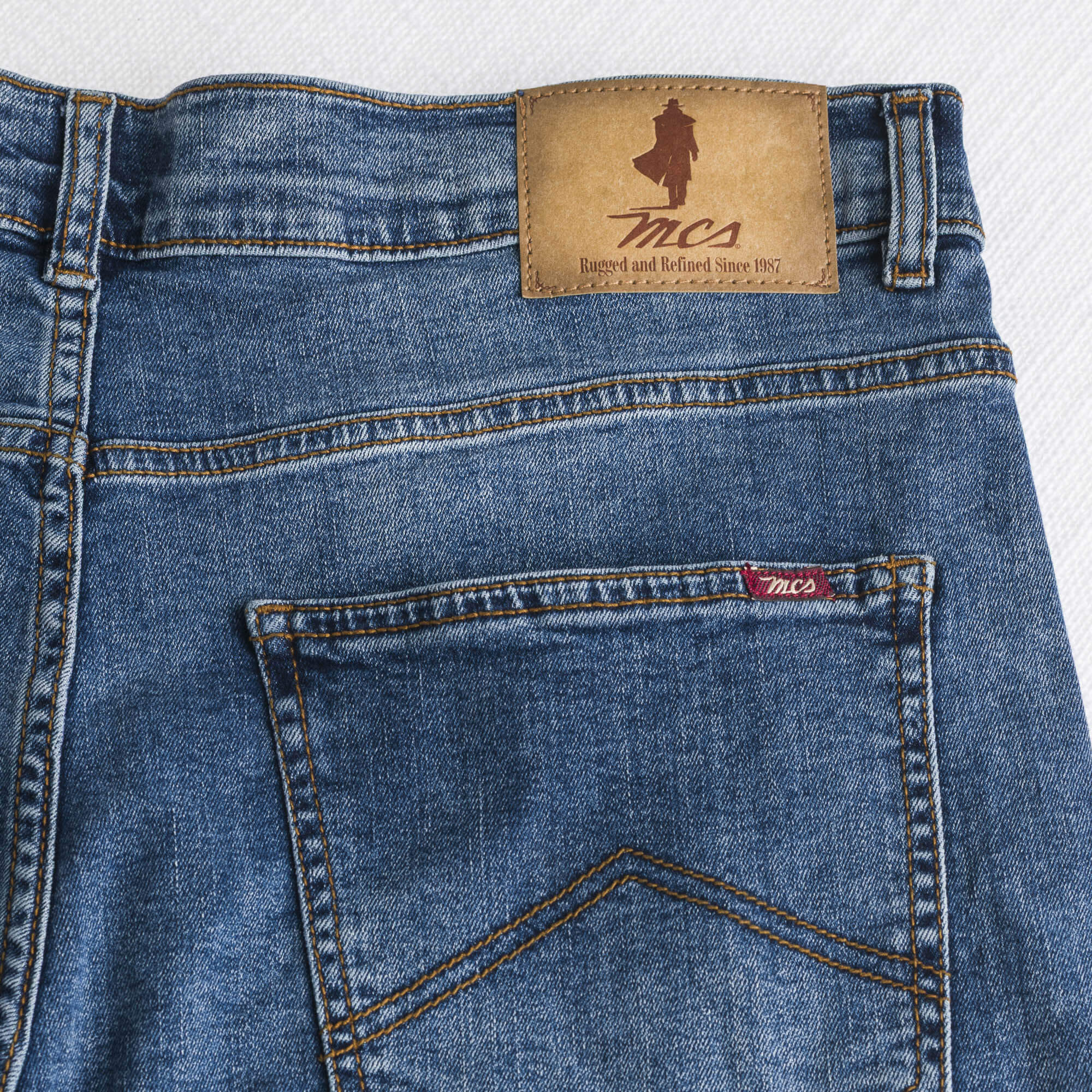 Jeans Stretch Regular - Indigo blue - Image 5