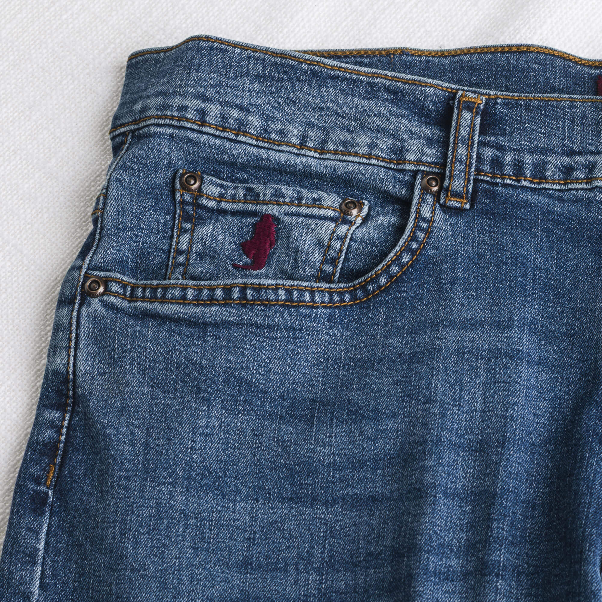 Jeans Stretch Slim - Indigo blue - Image 3