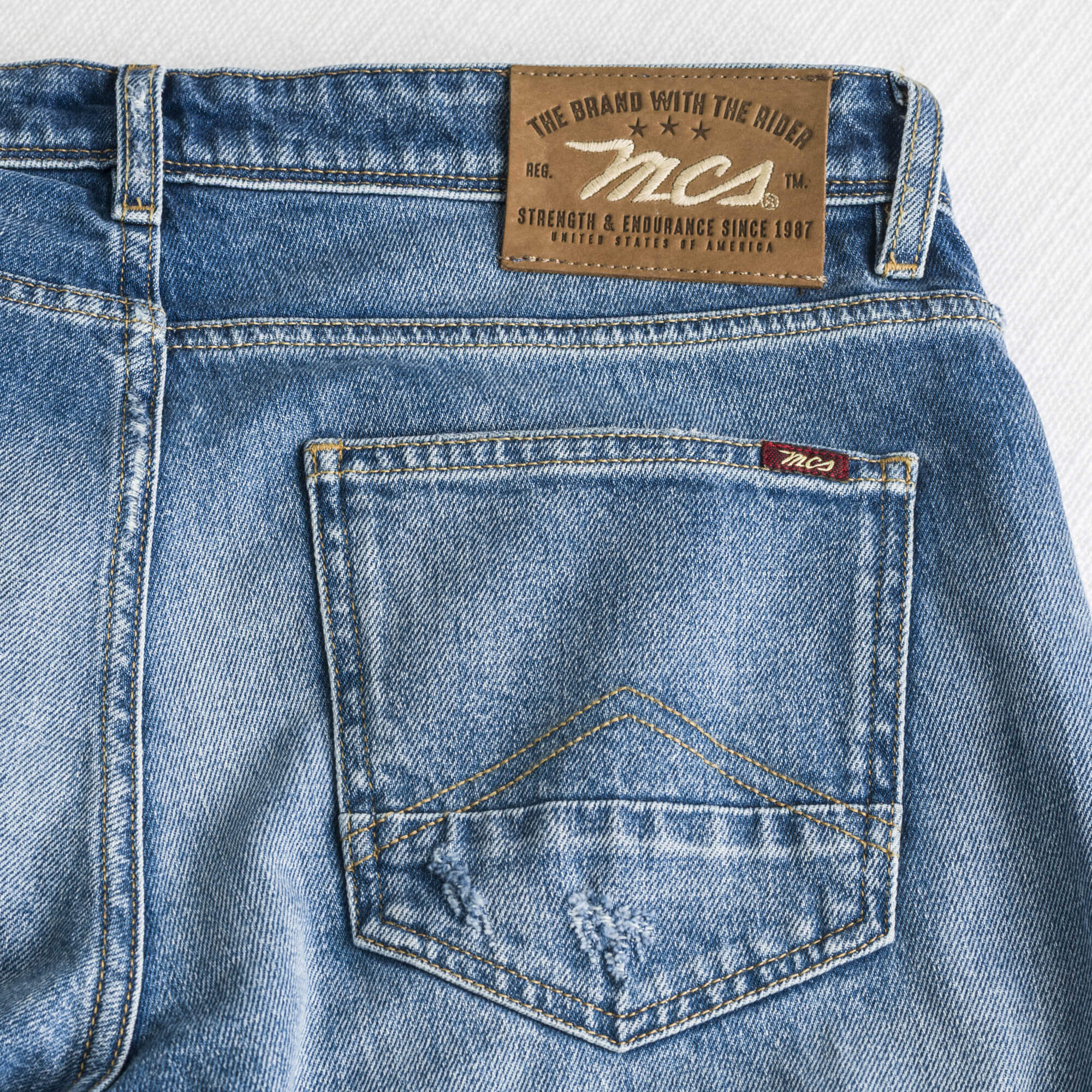 Jeans Used Medio Slim - Mid Blue - Image 5