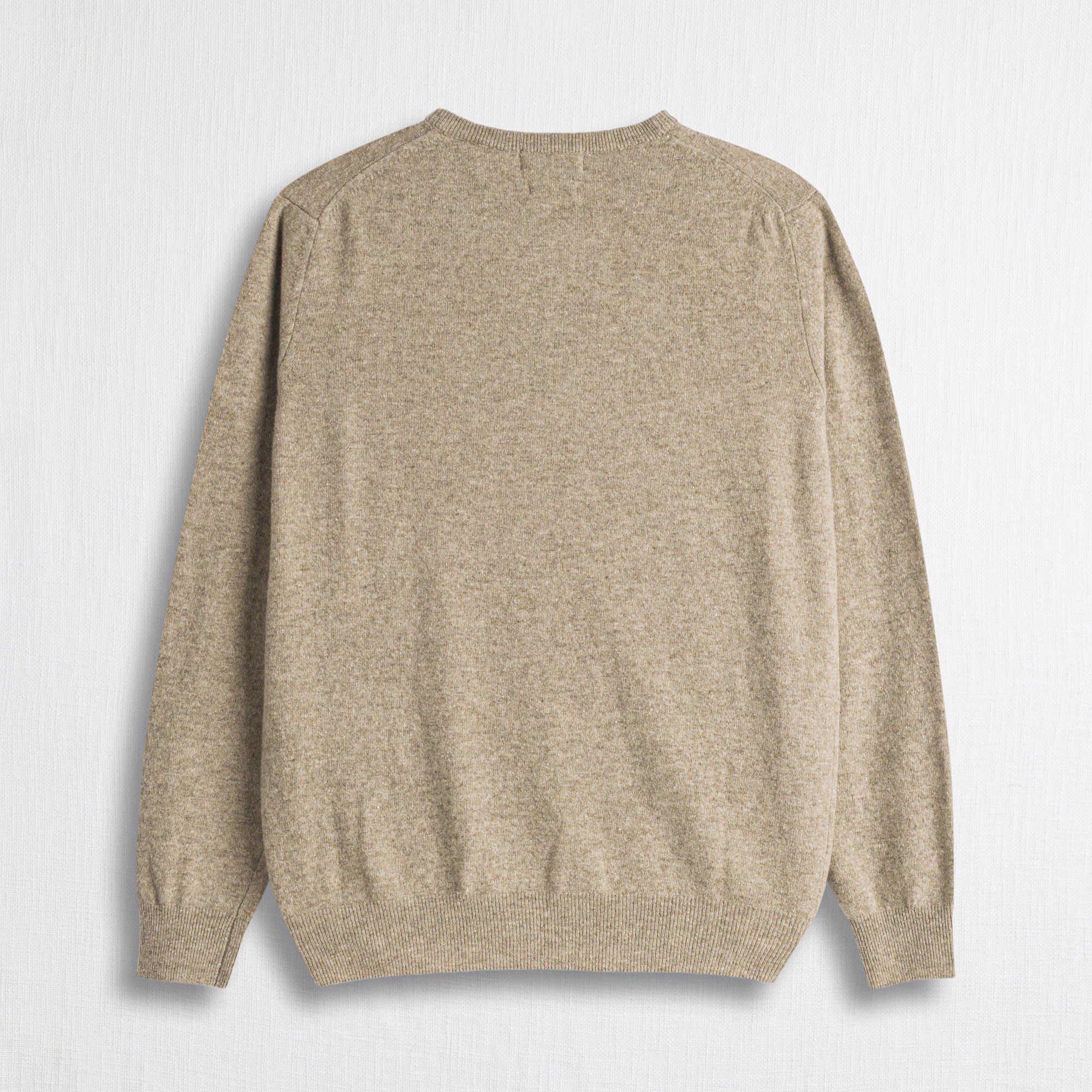 Maglia Collo a V in Misto Lana - Image 5