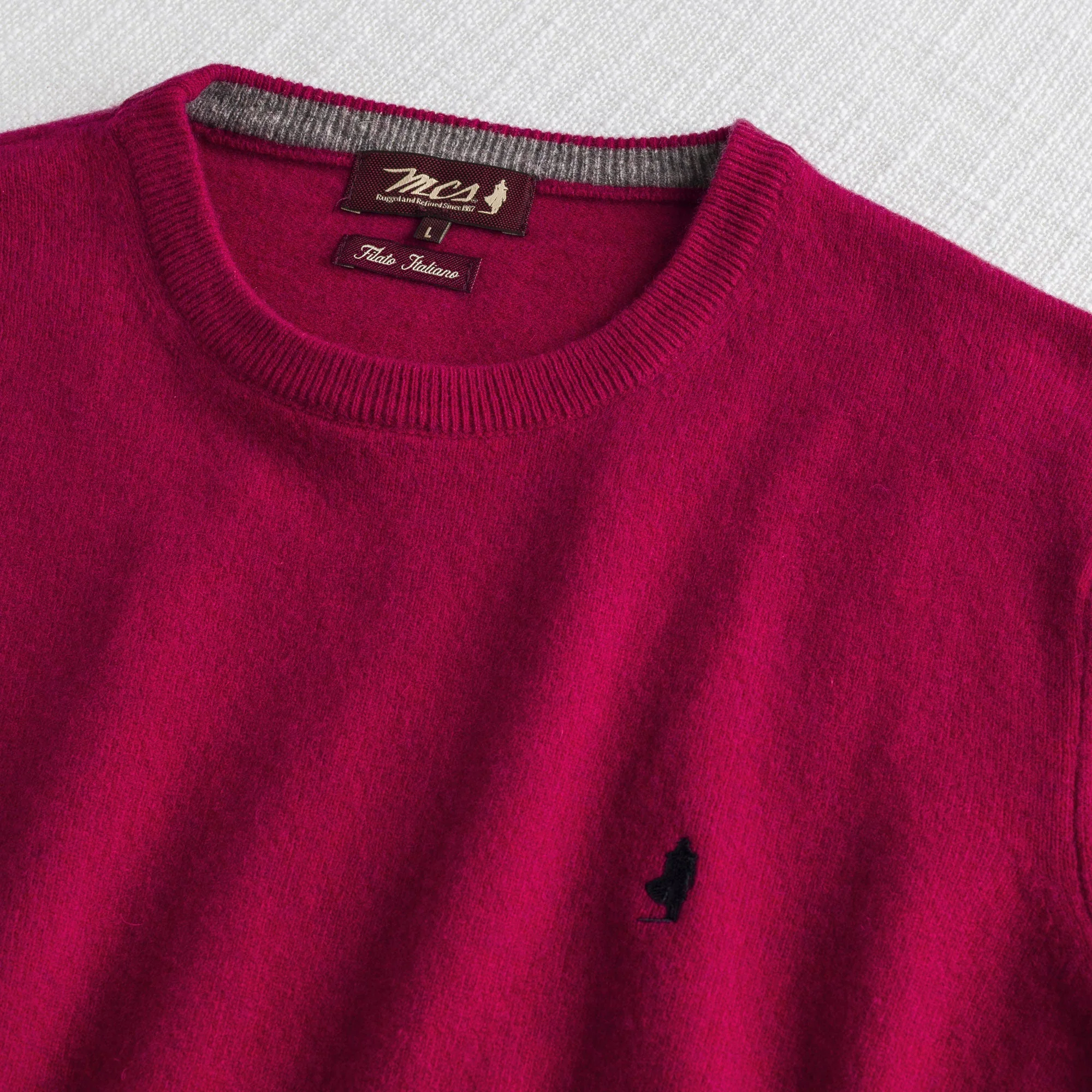 Maglia Girocollo in Misto Lana - Image 15