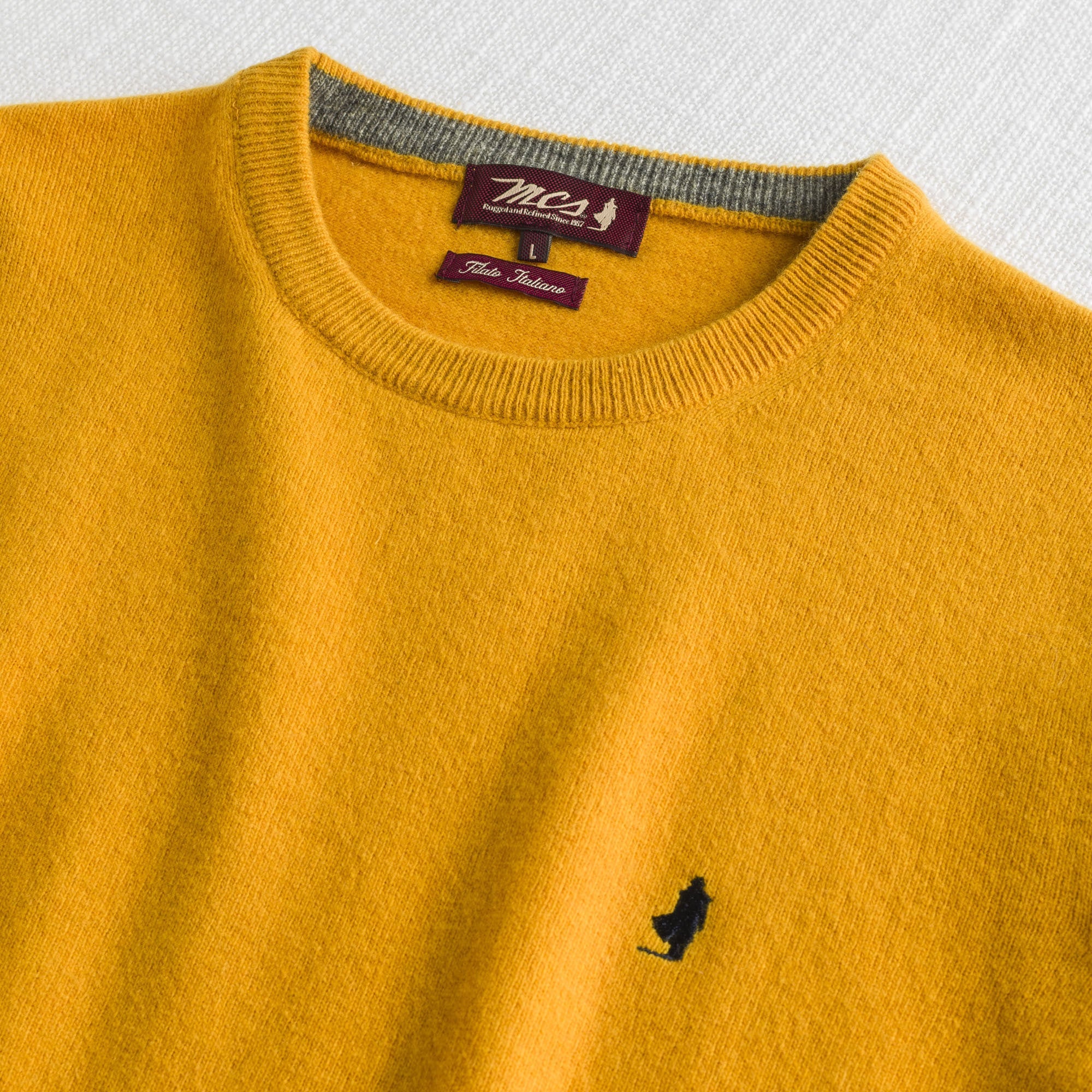 Maglia Girocollo in Misto Lana - Image 3