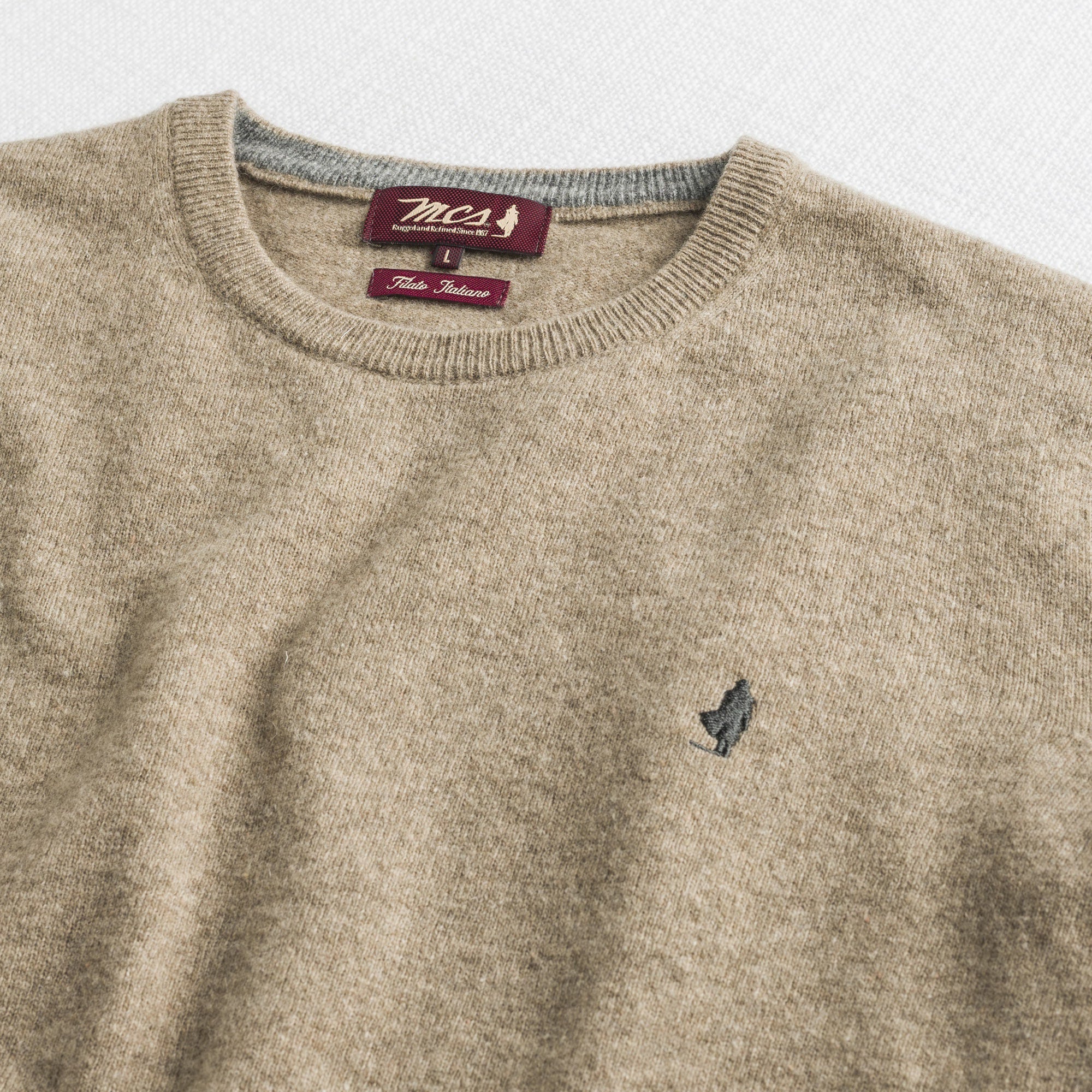 Maglia Girocollo in Misto Lana - Image 9