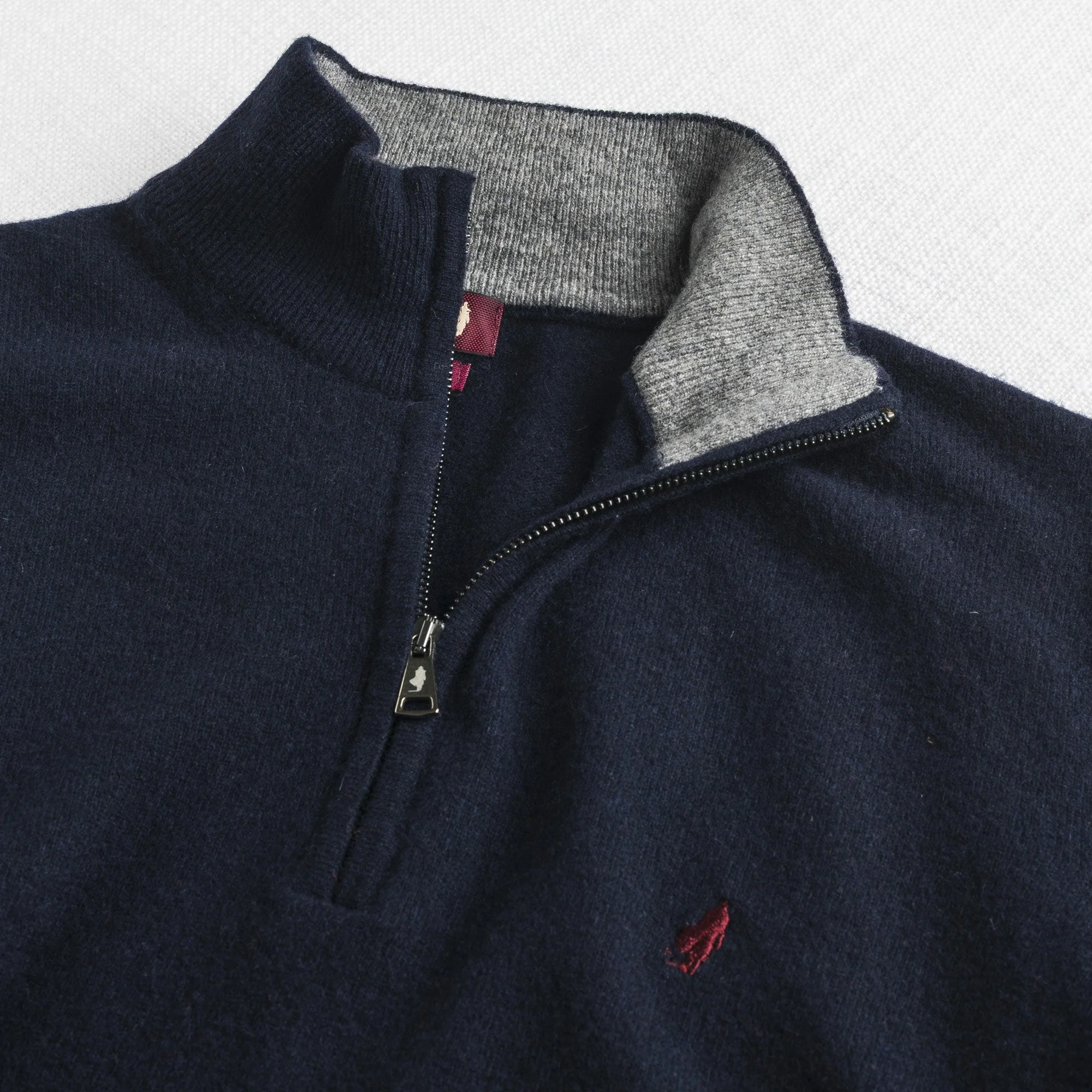 Maglia Mezza Zip in Misto Lana - Image 21