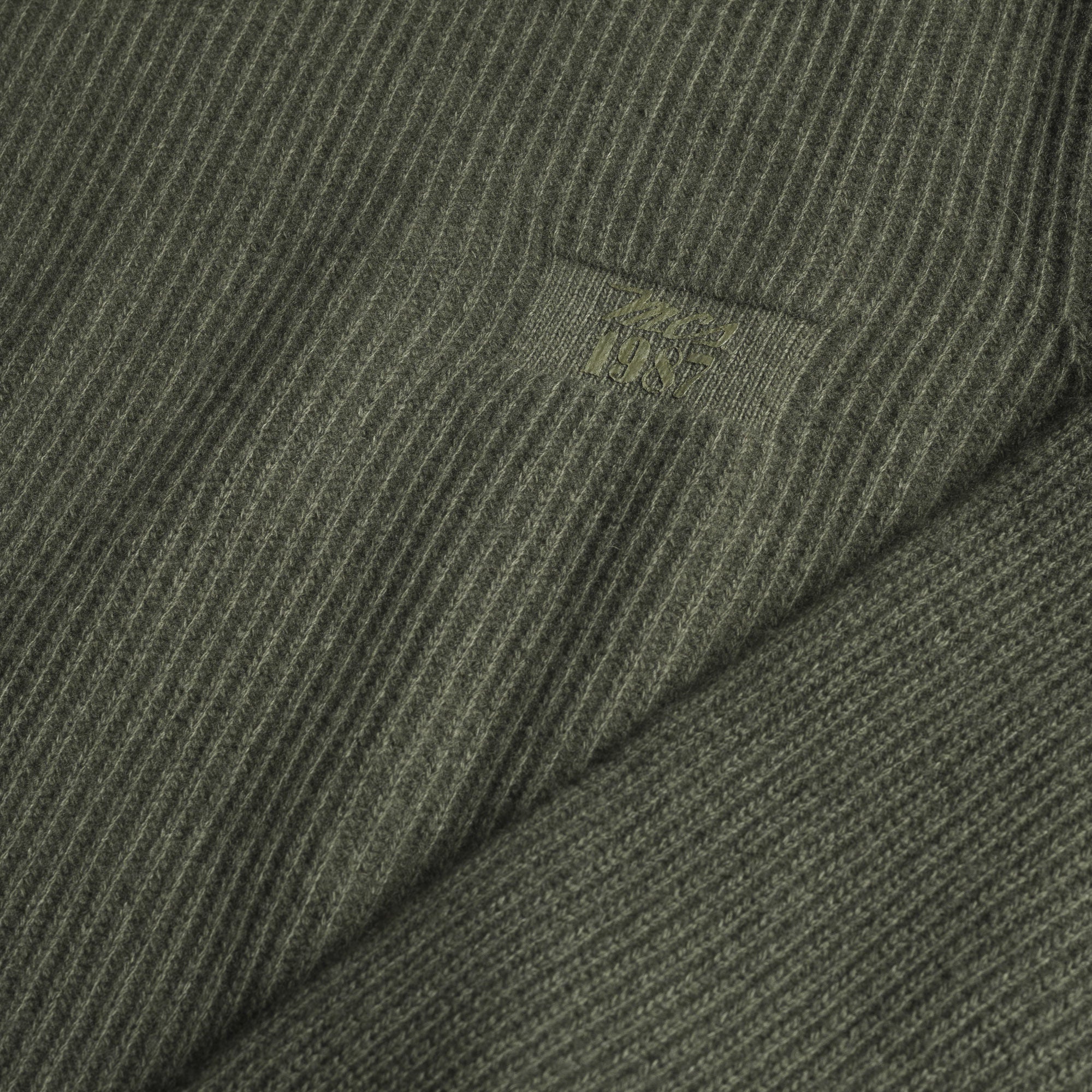 Maglione a Coste con Logo Stampato - Image 3