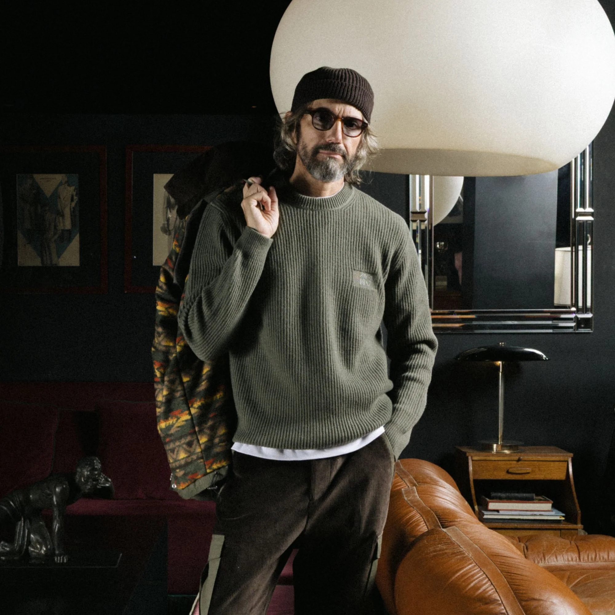 Maglione a Coste con Logo Stampato - Image 6