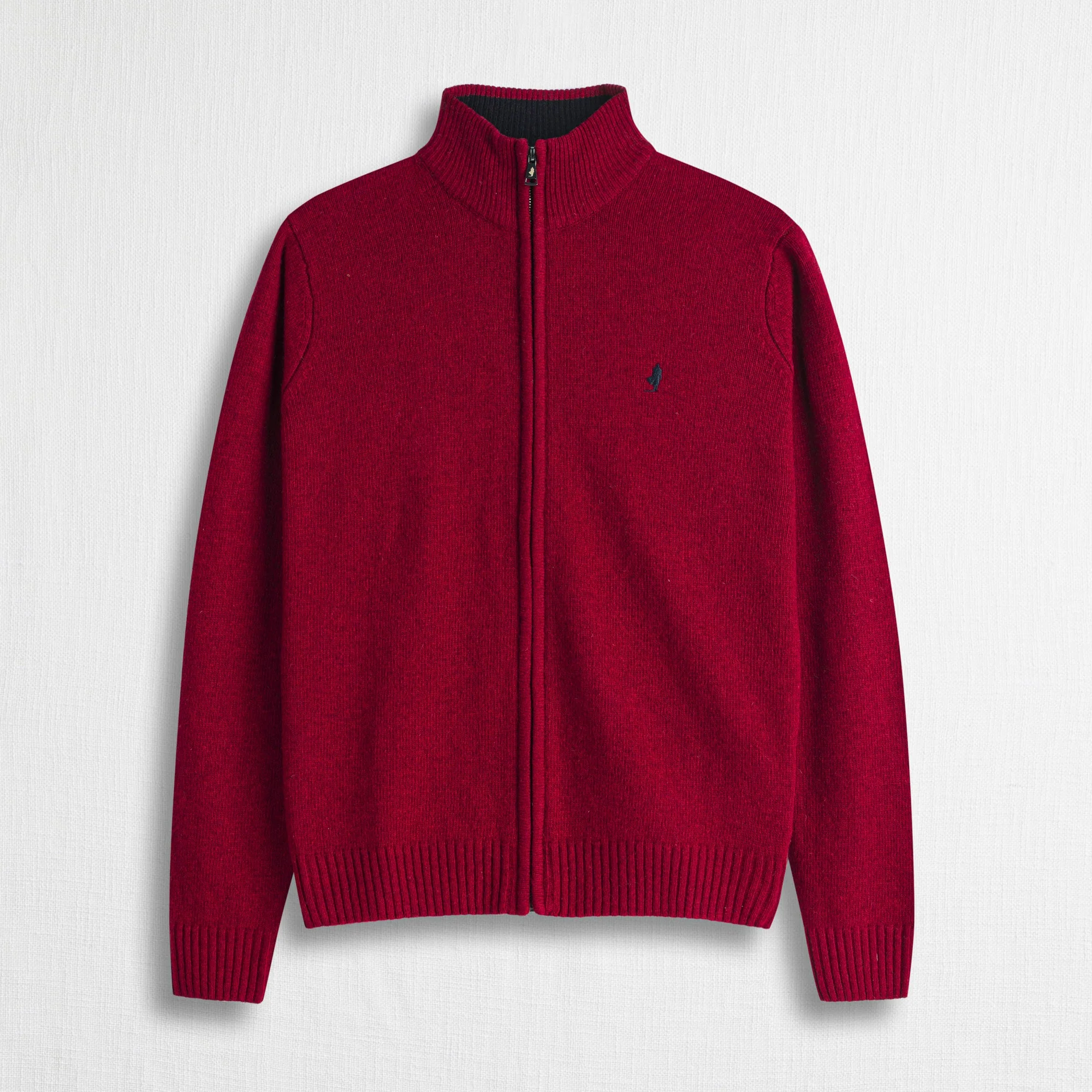 Maglione Full Zip in Misto Lana - Image 8