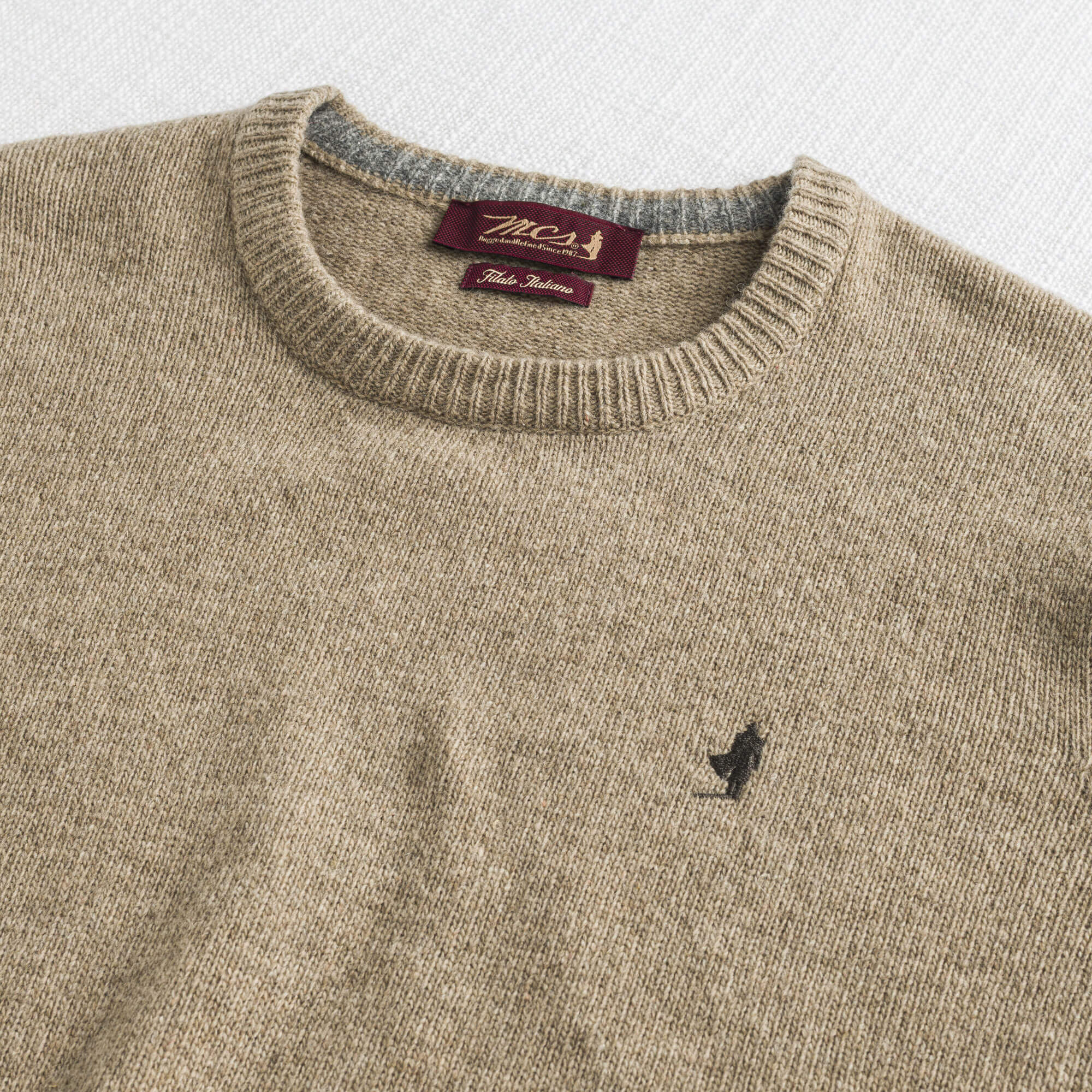 Maglione Girocollo in Misto Lana - Image 3