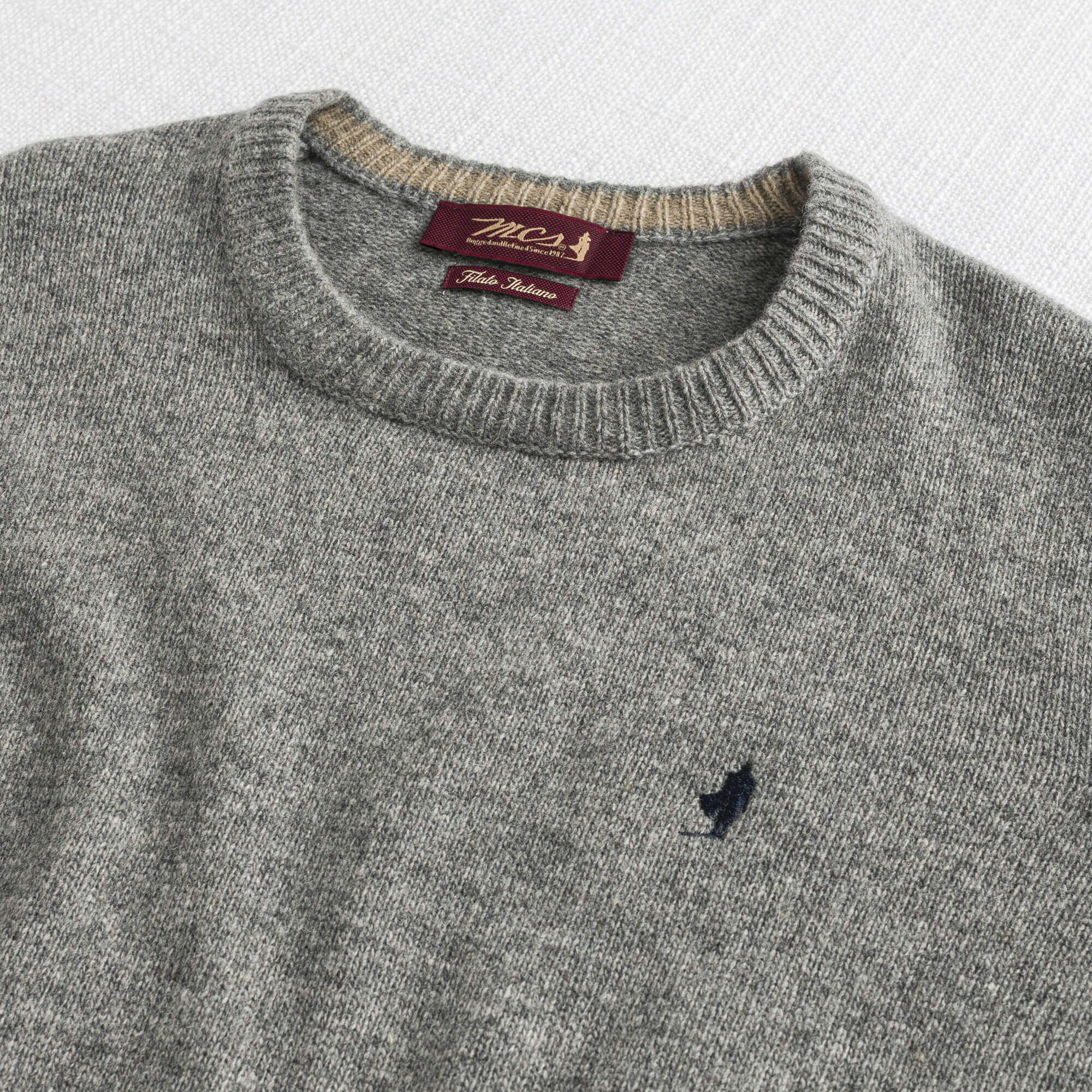 Maglione Girocollo in Misto Lana - Image 9