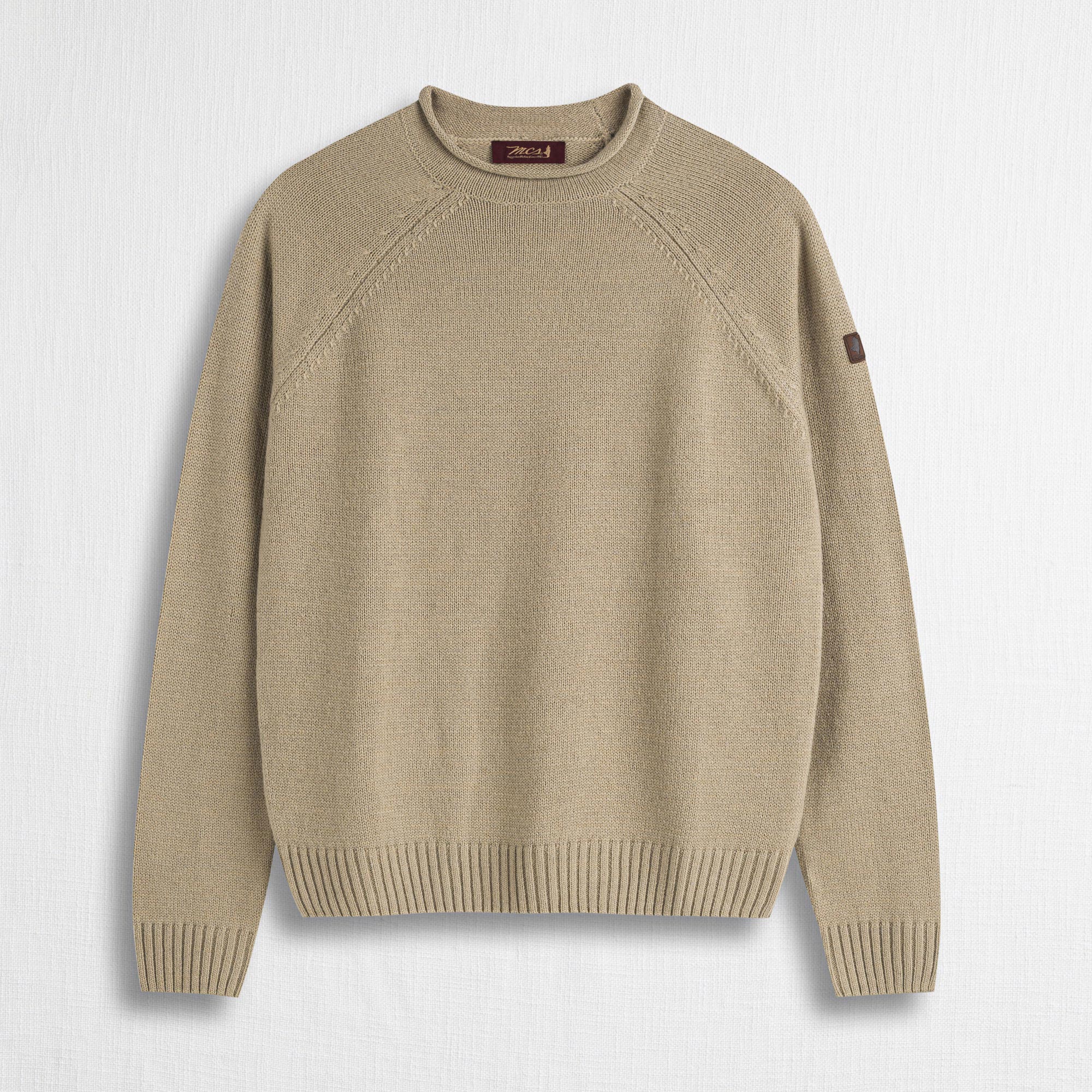 Maglione Girocollo Raglan in Misto Lana - Image 4