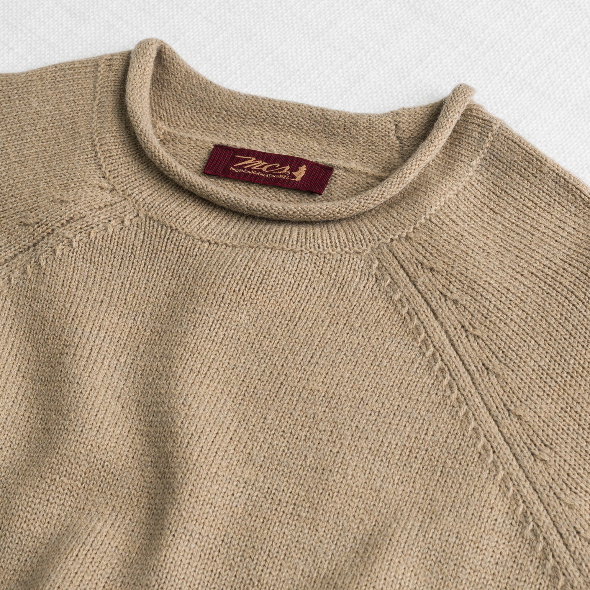 Maglione Girocollo Raglan in Misto Lana - Image 6