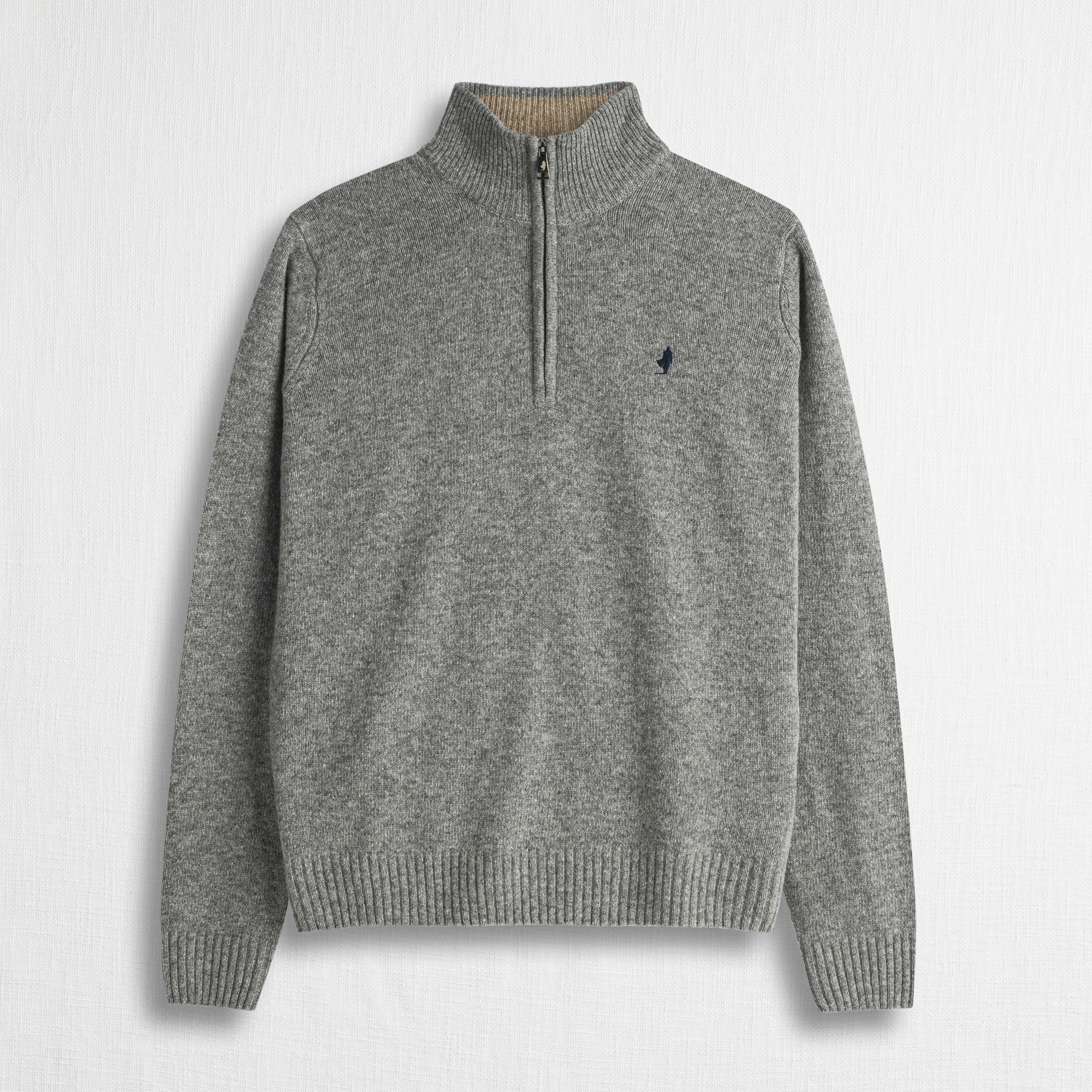 Maglione Mezza Zip in Misto Lana - Image 7