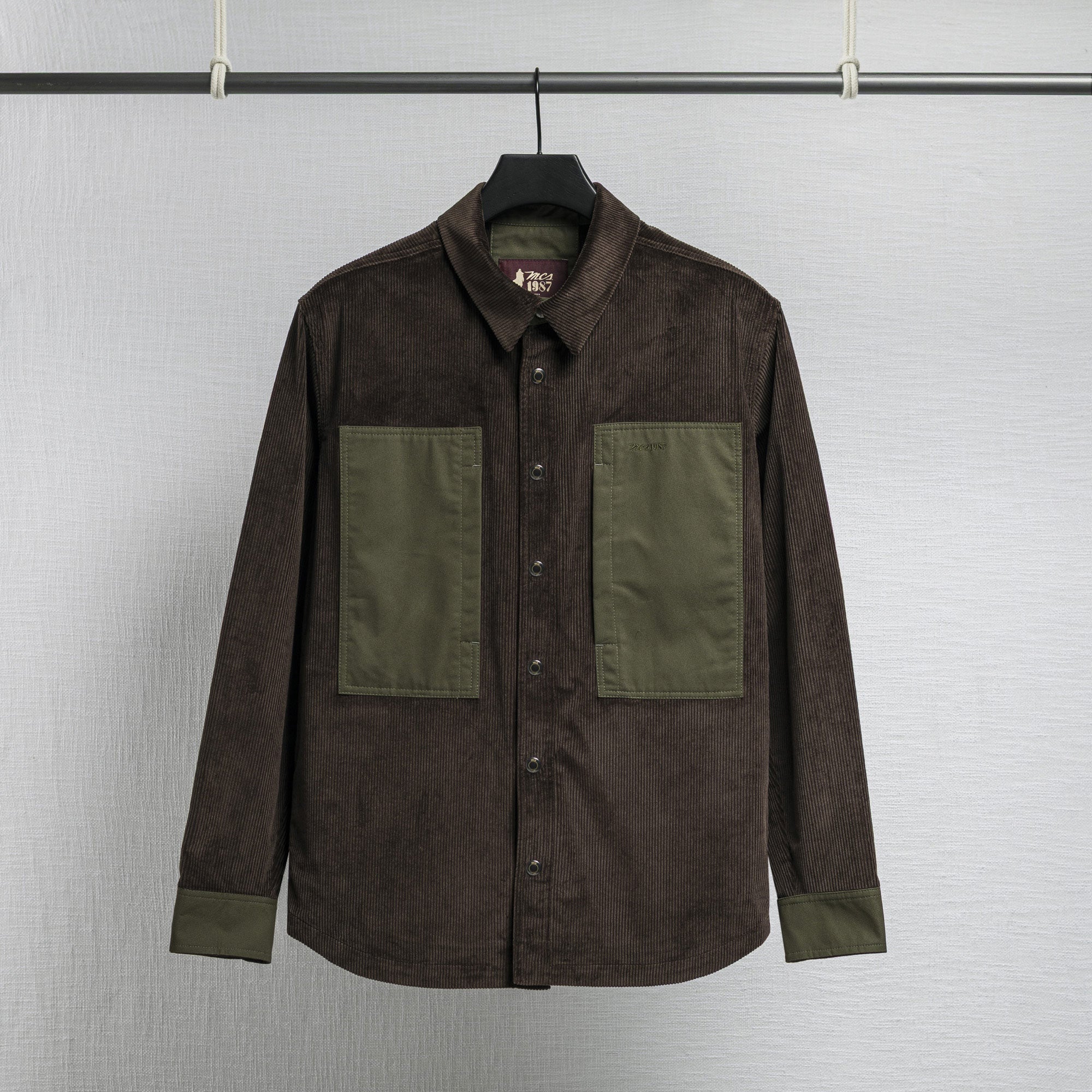 Overshirt in Velluto a Coste - Image 5