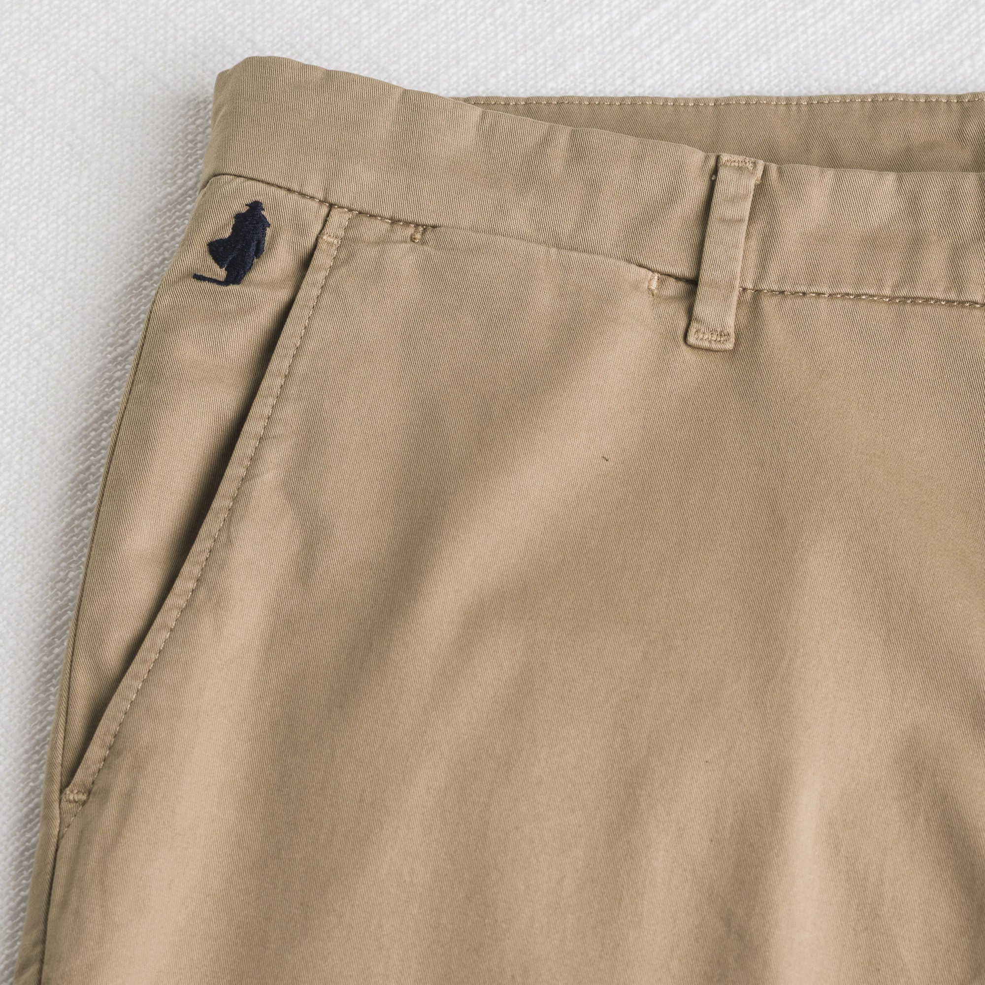 Pantalone chino in gabardina stretch - Khaky - Image 3
